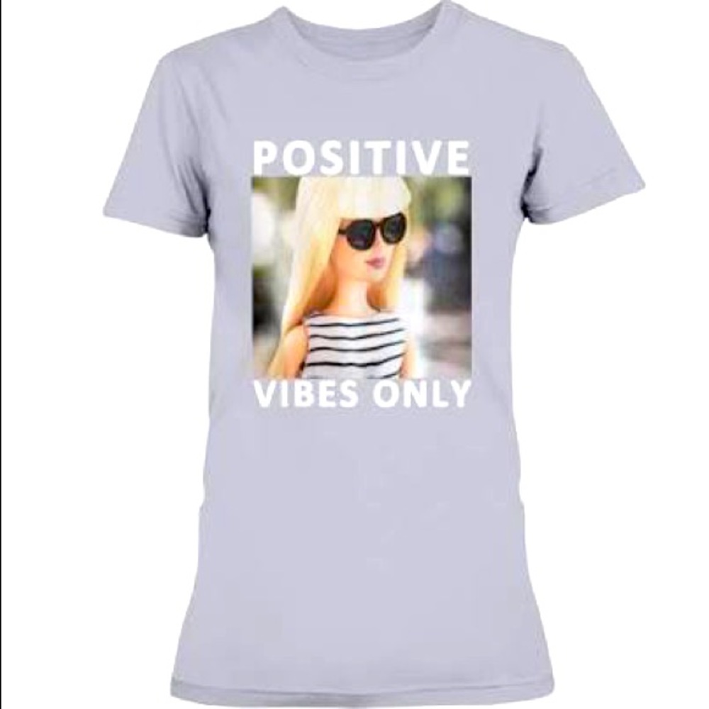 Barbie X love tribe Positive vibes only tee XL